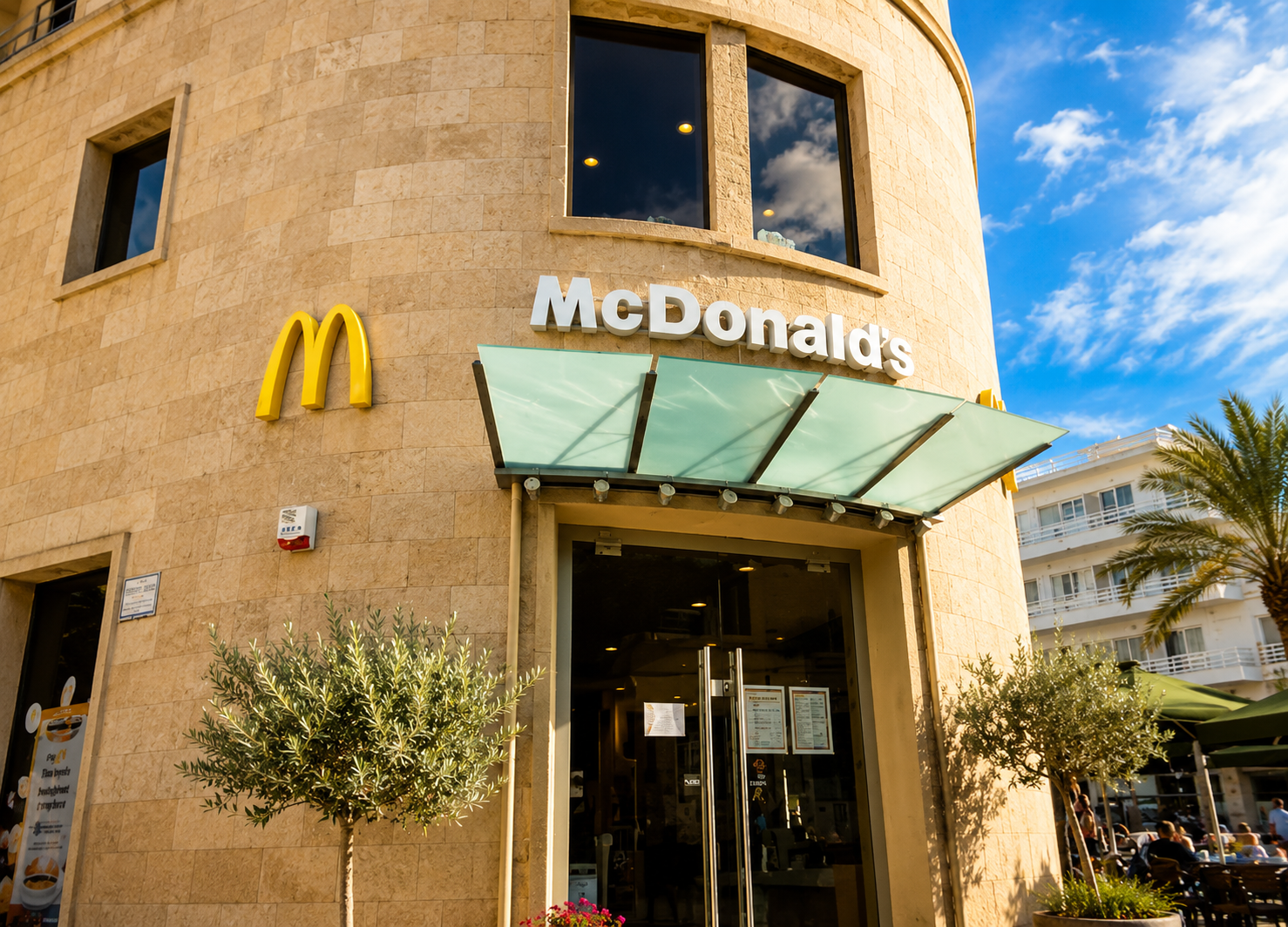 Greek islands with Mcdonalds